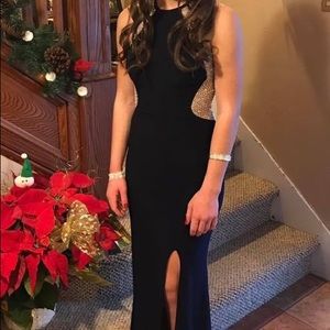 Navy formal & prom dress